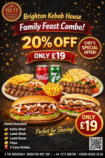 Kebab House Special Deal 3