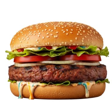 Half Pounder Veggie Burger