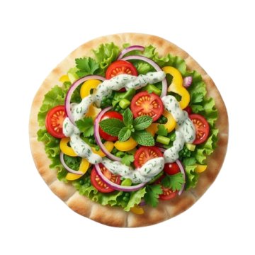 Salad in Pitta